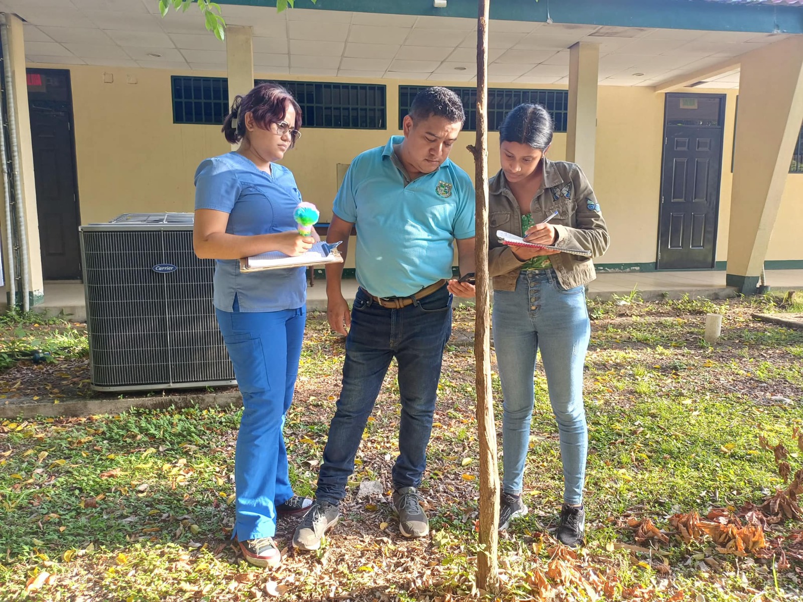 Participantes del Mapeo y la geo digitalización de áreas verdes