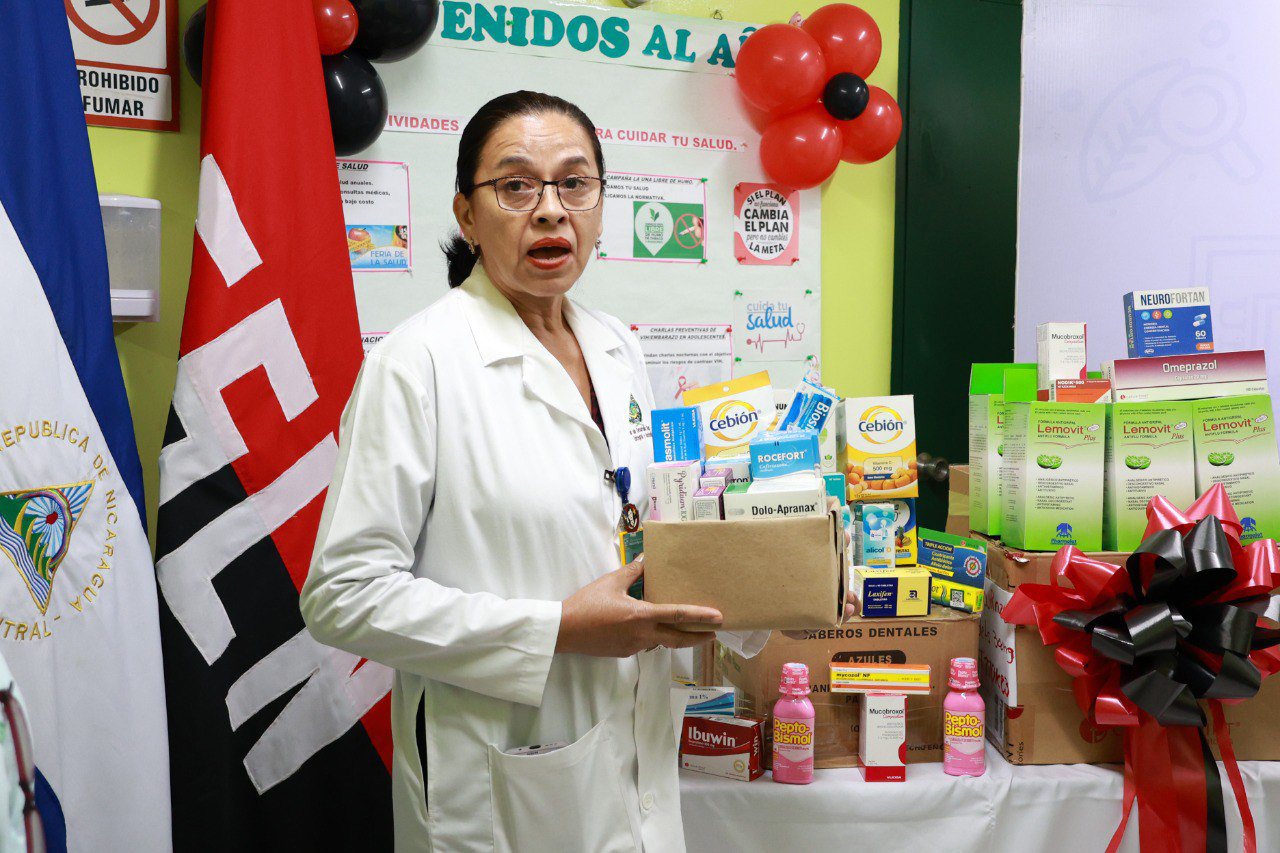 doctora Johana Pastora, responsable de la clínica